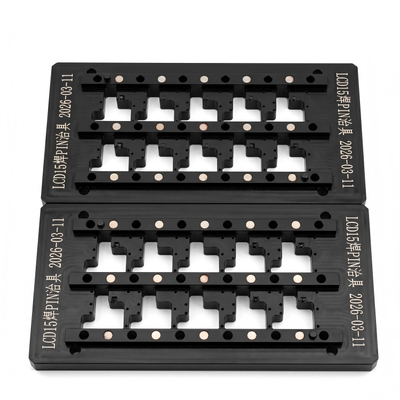 Precision CNC Aluminum LCD Soldering Jig Service with Quick Manufacturing Including Testing