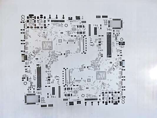 Large Format SMT Solder Paste Stencil 50x140cm Framed Service Designed for LED Production Plus Inspection