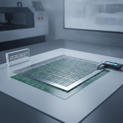 Electropolished SMT Solder Paste Stencil Manufacturing Service with High Precision Laser Cutting Including Inspection
