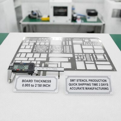Framed SMT Solder Paste Stencil Board Manufacturing Service with High Precision Laser Cutting Including Inspection