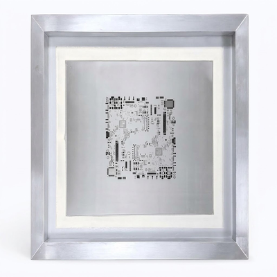 SMT Laser Stencil Cutting Service Stainless Steel PCB Assembly Stencil 0.020mm Precision