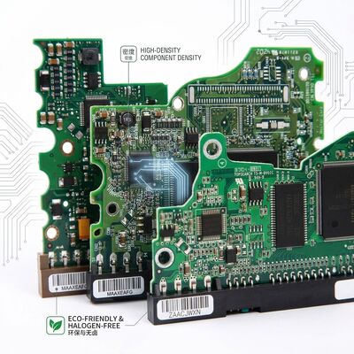 Quick Turn Halogen-Free PCBA Assembly Service for High Density Multilayer Boards