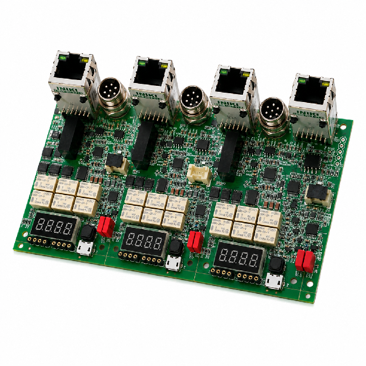 Embedded Control HDI ENIG Gold Finish PCBA Assembly Turnkey Service with Quick Manufacturing Including Testing