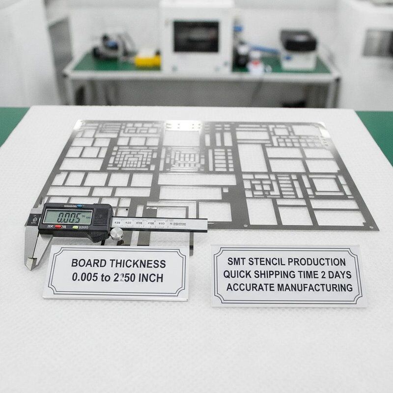 Framed SMT Solder Paste Stencil Board Manufacturing Service with High Precision Laser Cutting Including Inspection