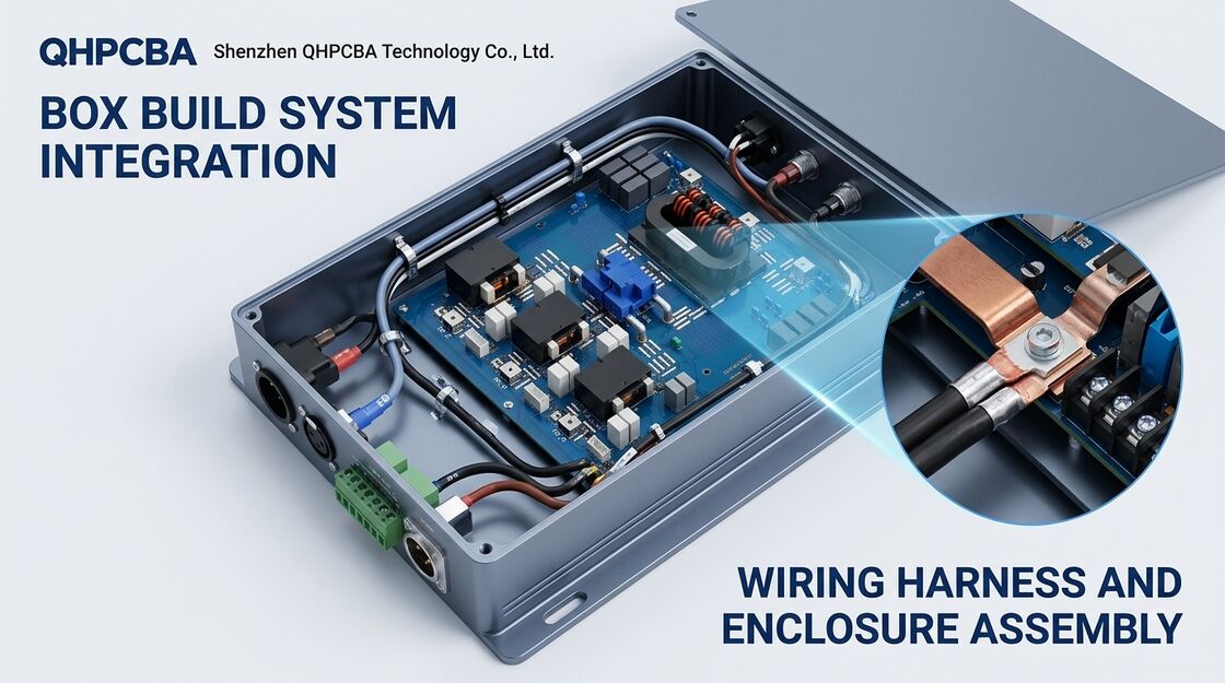 Box Build System Integration PCBA Assembly Service with Wiring Enclosure Plus Final Testing