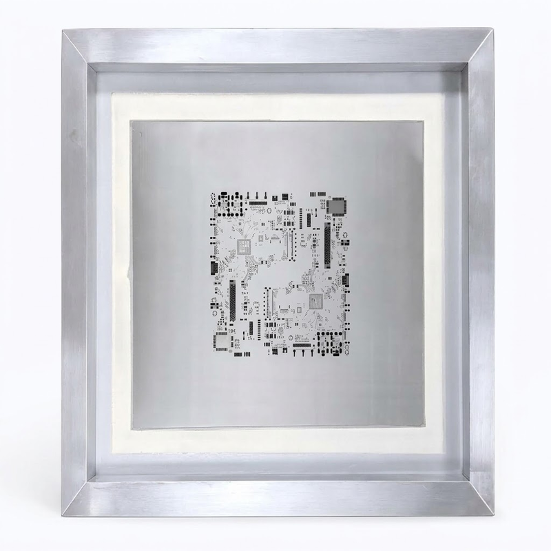 SMT Laser Stencil Cutting Service Stainless Steel PCB Assembly Stencil 0.020mm Precision