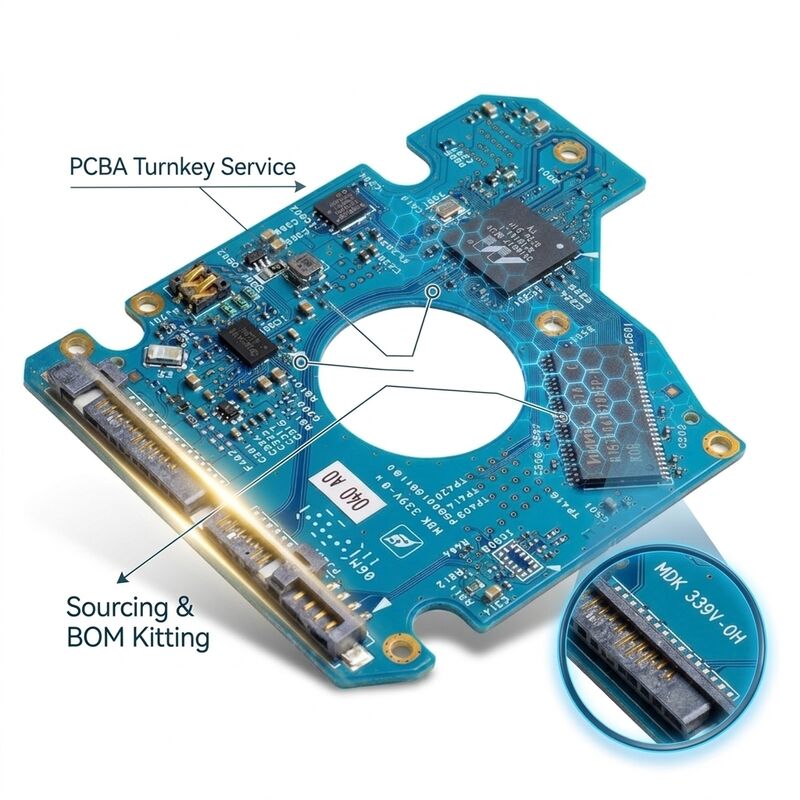 Turnkey BOM Kitting PCBA Component Sourcing Service Authorized Distributor