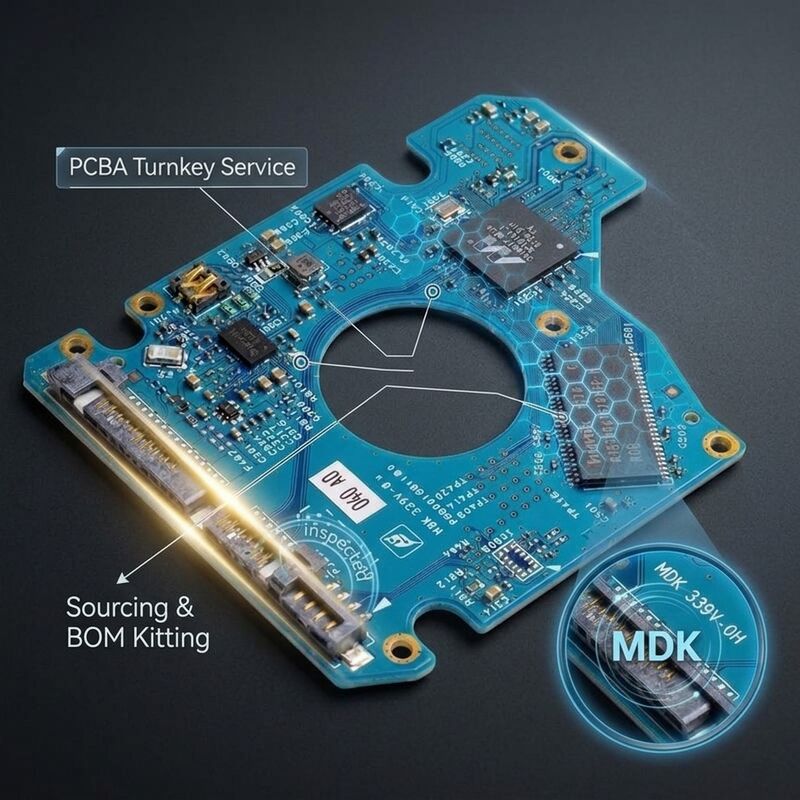 Precision BGA Fine-Pitch SMT Assembly Service with In-House Stencil Fixture Workshop