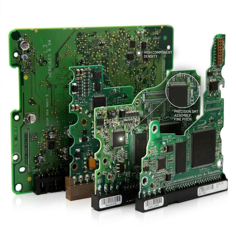 In-House Laser Stencil Fast SMT Prototyping Assembly Service for Rapid Builds