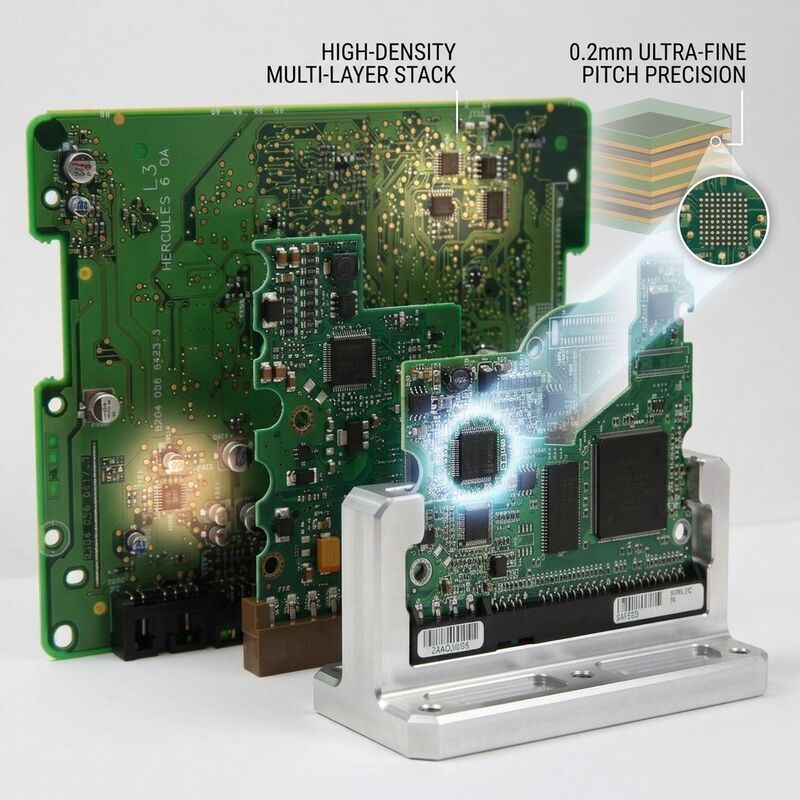 CNC Machined SMT Fixture Precision Assembly Service for Complex Double Sided Boards