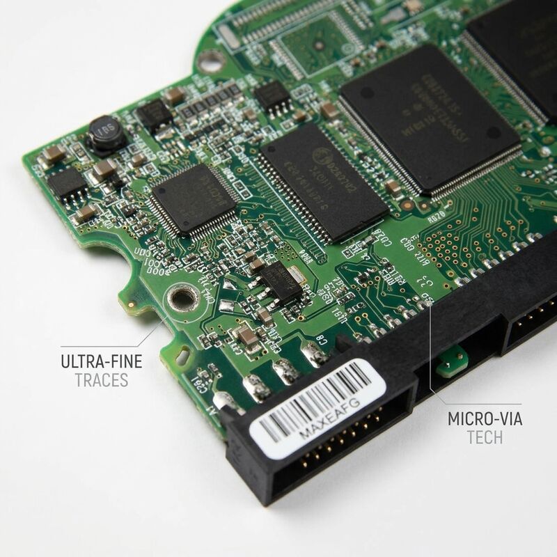 HDI PCBA Assembly High Density Multilayer Prototyping Service for Small Batch Builds