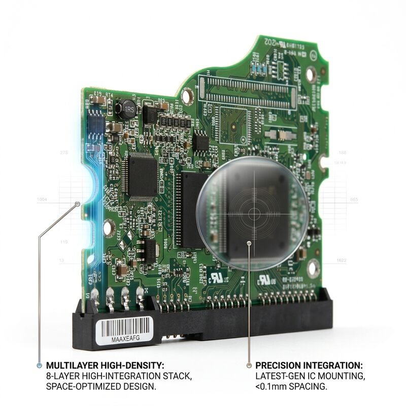 Multilayer HDI PCBA Prototyping Compact Electronics Service for Hardware Developers
