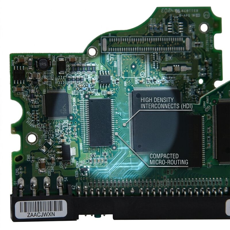 High Density Interconnect PCBA Assembly Service for Small Batch Export Builds